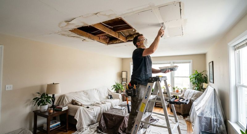 Drywall Crack Repair in Conroe, TX