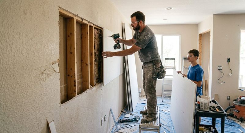 Drywall Renovation in Olathe, KS