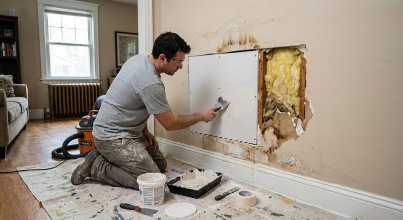 Kitchen Drywall Repair in Kansas City, KS